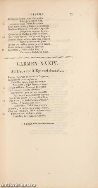 Quinti Horatii Flacci Opera omnia