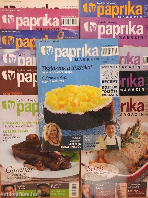 TV Paprika Magazin 2008-2010. (vegyes számok) (12 db)