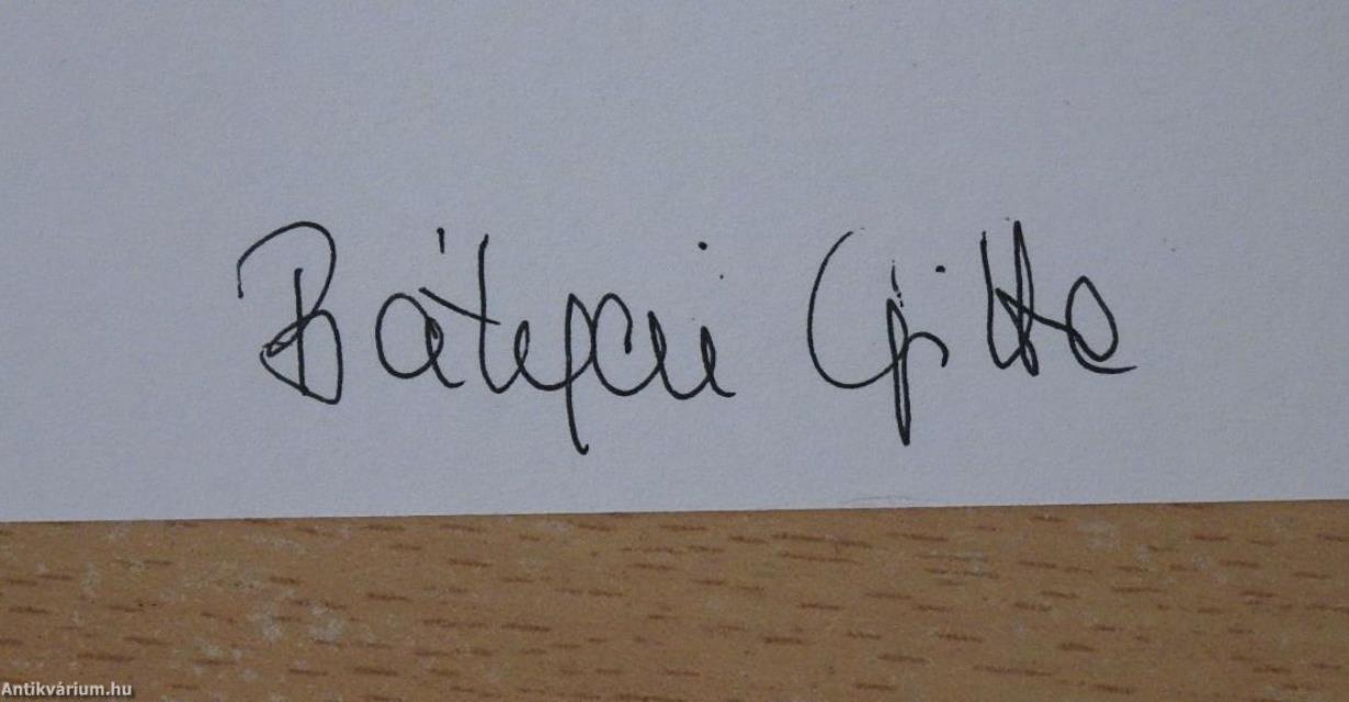 Az újszegedi liget (dedikált példány)