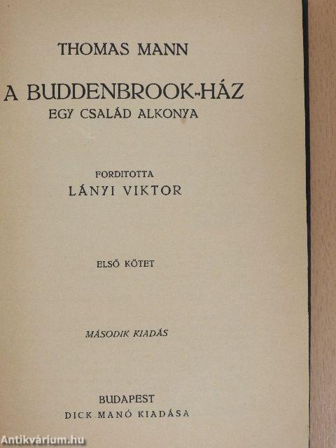 A Buddenbrook-ház I-II.