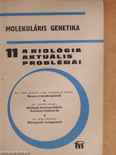 A biológia aktuális problémái 11.