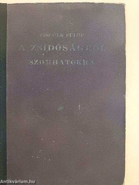 A zsidóságról szombatokra