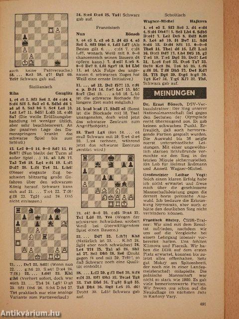 Schach November 1981