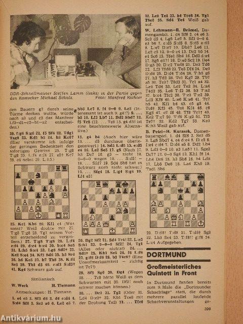 Schach September 1981