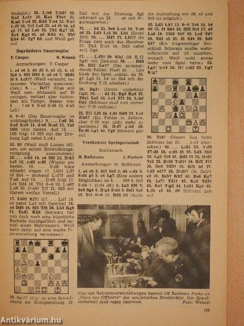 Schach April 1981