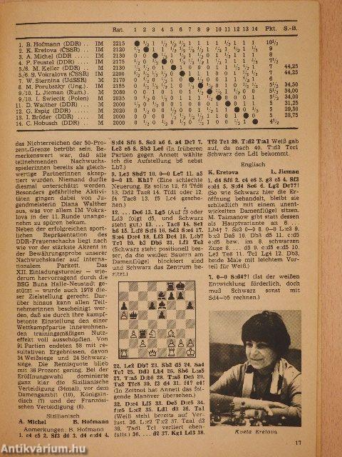 Schach Januar 1979