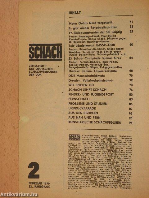 Schach Februar 1979