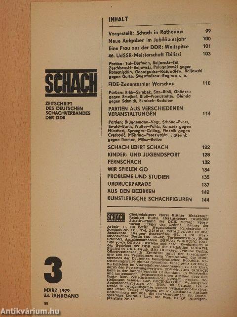 Schach März 1979