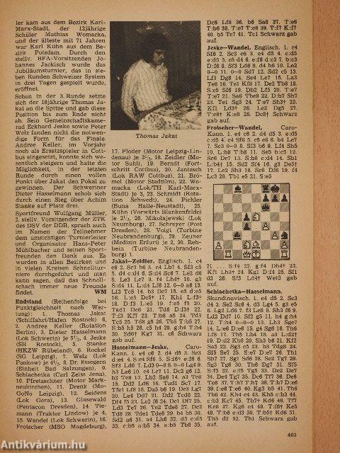 Schach September 1979