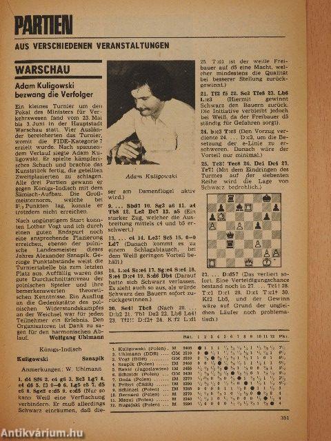 Schach August 1980