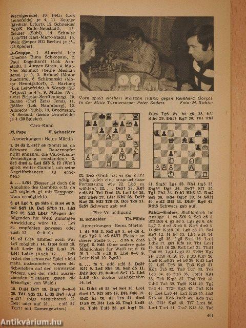 Schach September 1980