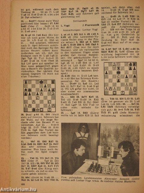 Schach November 1980