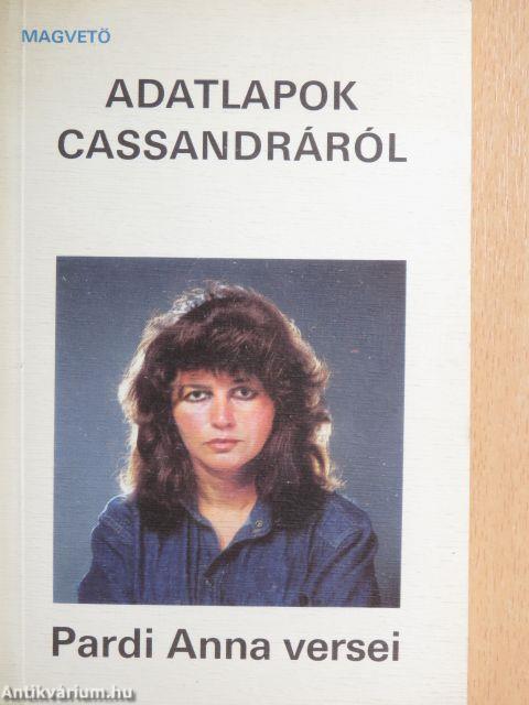 Adatlapok Cassandráról