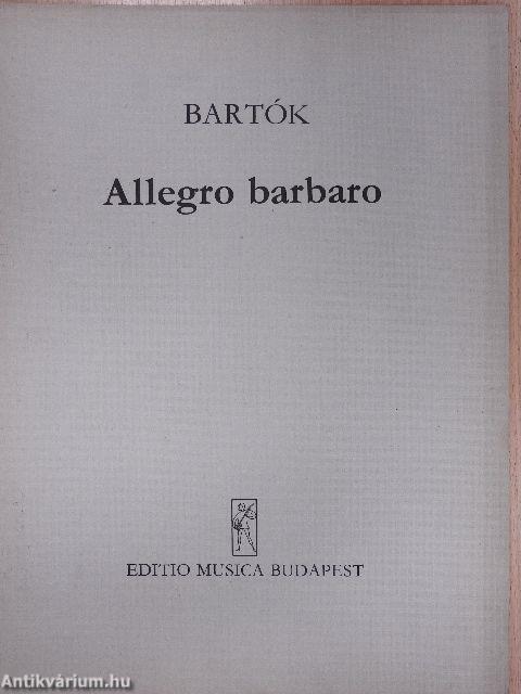 Allegro barbaro