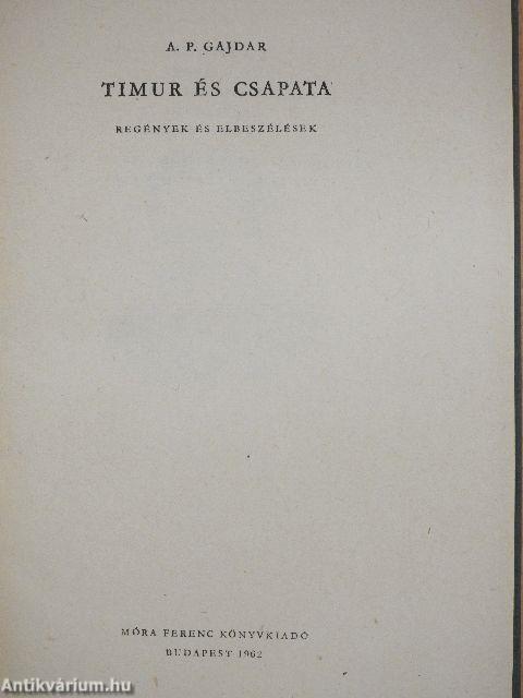 Timur és csapata