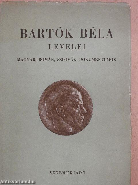 Bartók Béla levelei III.