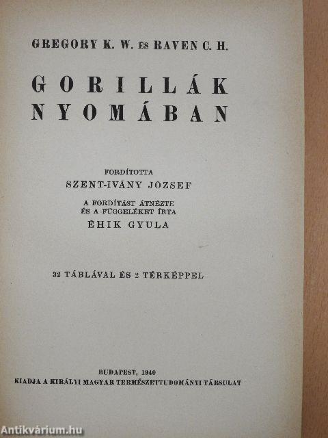 Gorillák nyomában