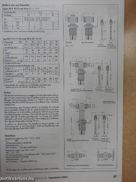 Regler ohne Hilfsenergie
