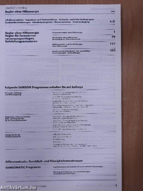 Regler ohne Hilfsenergie