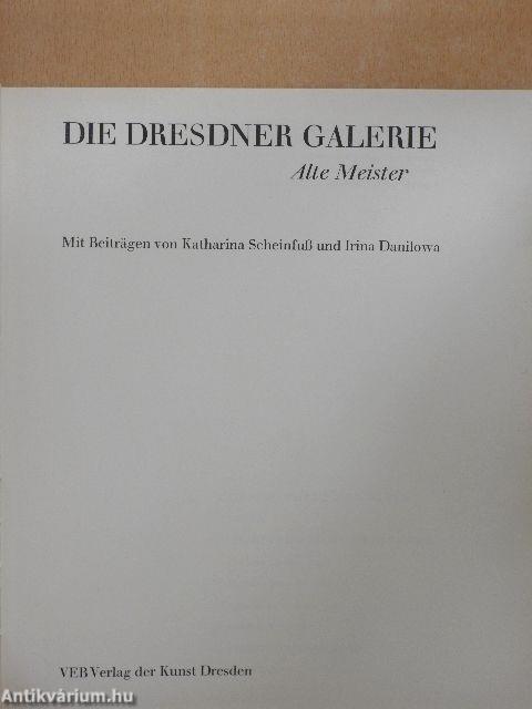 Die Dresdner Galerie Alte Meister