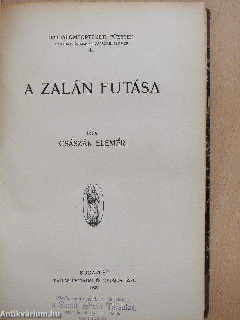 Herczeg Ferenc/A magyar-hún mondák kérdésének mai állása/Huszonöt év a magyar társadalmi dráma történetéből/A Zalán futása/A XX. század magyar irodalma kritikákban I/1./Endrődi Sándor/Gárdonyi Géza/Arany János/Legrégibb bibliafordításunk