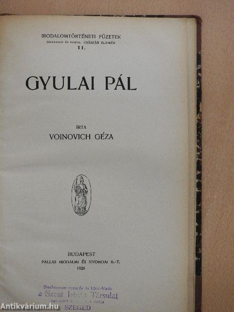 Herczeg Ferenc/A magyar-hún mondák kérdésének mai állása/Huszonöt év a magyar társadalmi dráma történetéből/A Zalán futása/A XX. század magyar irodalma kritikákban I/1./Endrődi Sándor/Gárdonyi Géza/Arany János/Legrégibb bibliafordításunk