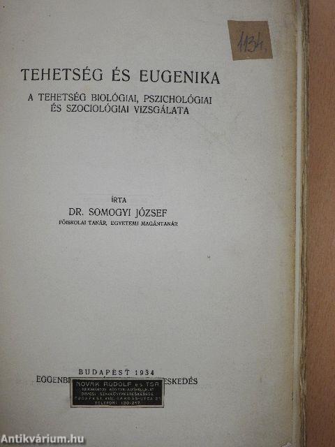 Tehetség és eugenika