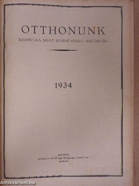 Otthonunk 1934-1935. (nem teljes évfolyam)