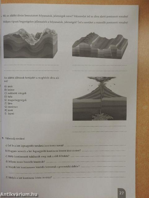 Természetismeret munkafüzet 6.