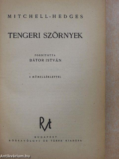 Tengeri szörnyek