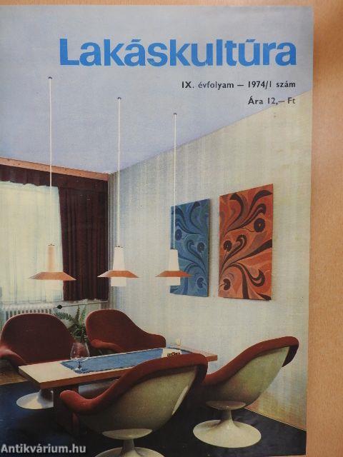 Lakáskultúra 1974-1976. január-december