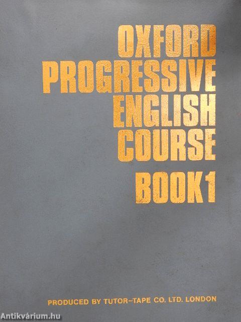 Oxford Progressive English Course Book 1 - 4 db kazettával