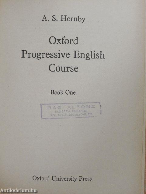 Oxford Progressive English Course Book 1 - 4 db kazettával