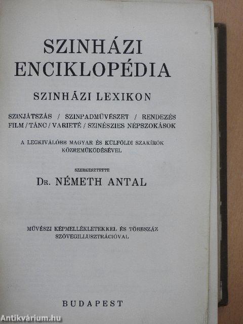 Szinházi enciklopédia