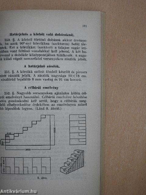 A magyar athletikai szövetség szabálykönyve 53.