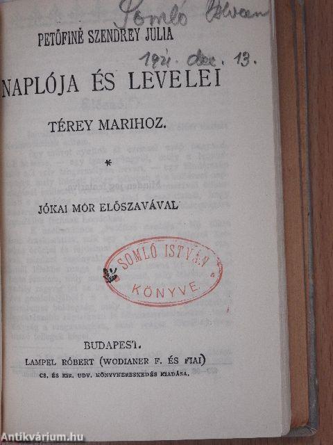 Báró Wesselényi Miklós/Jókai Mór emlékezete/Miklósvárszéki Nagyajtai Cserei Mihály históriája/Katona József élete/Képek Mikszáth Kálmán életéből/Szemelvények Vaszary Kolos beszédeiből