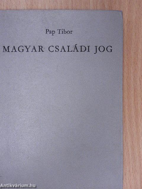 Magyar családi jog