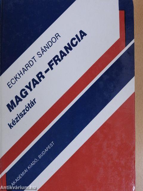 Magyar-francia kéziszótár