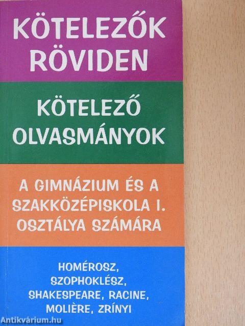 Kötelező olvasmányok