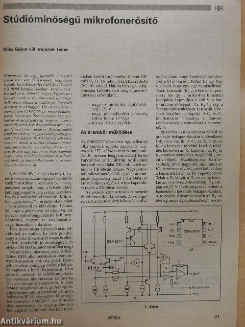 Rádiótechnika 2000. (nem teljes évfolyam)