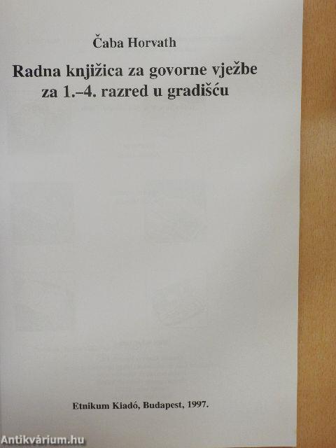 Radna knjizica za govorne vjezbe za 1.-4. razred u Gradiscu