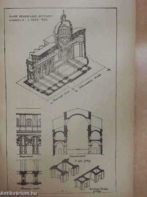 Újkori építészettörténeti ábraanyag