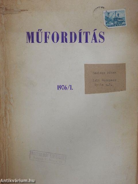 Műfordítás 1976/1