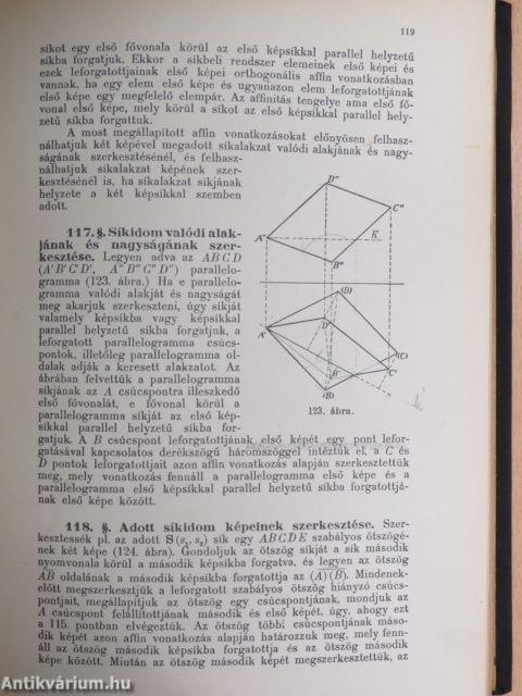 Ábrázoló geometria I-II.