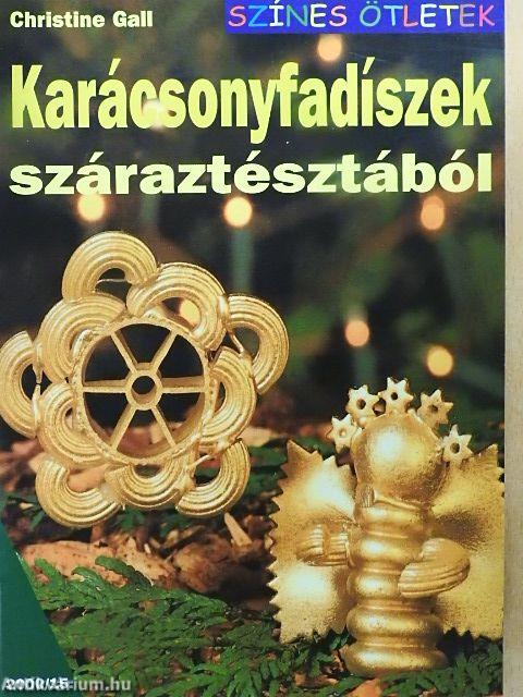 Karácsonyfadíszek száraztésztából