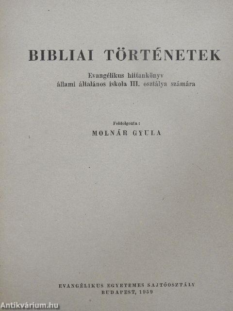 Bibliai történetek