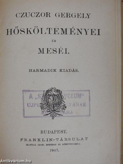 A pápák siremlékei/Az arany legenda/René/Czuczor Gergely Hőskölteményei és meséi/A mátrai vadászat