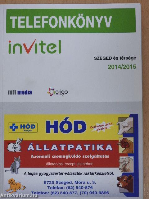 Telefonkönyv - Szeged és térsége 2014/2015