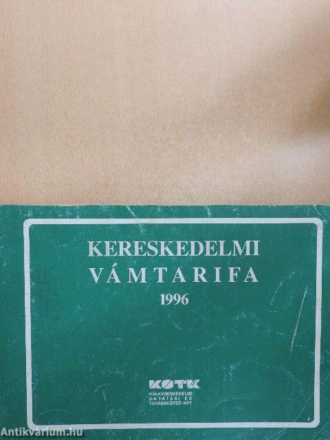 Kereskedelmi vámtarifa 1-2.