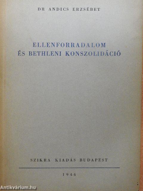 Ellenforradalom és bethleni konszolidáció